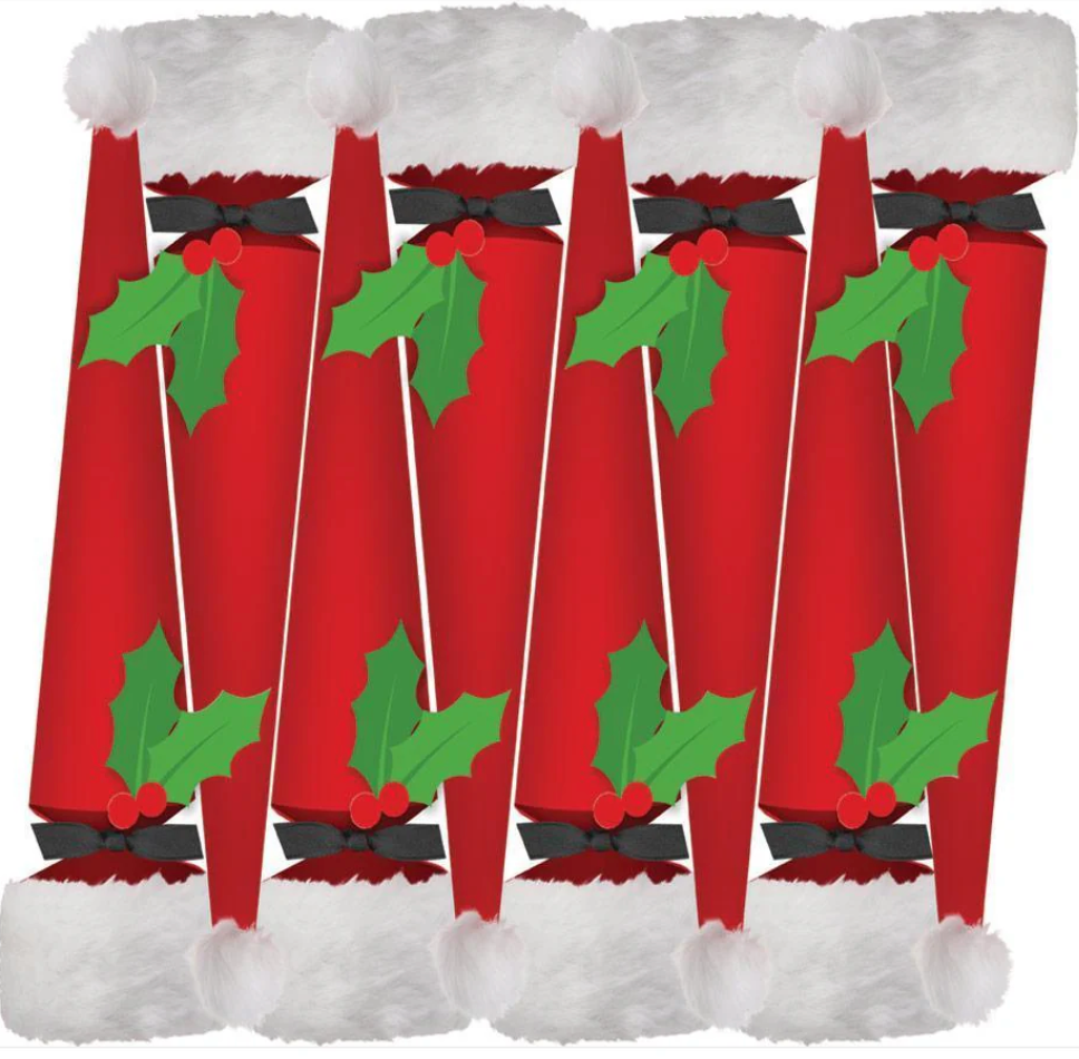 Santa Hat Christmas Crackers
