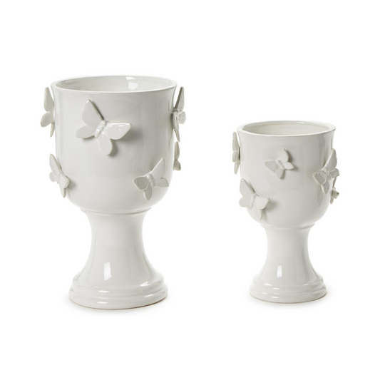 Butterfly Pedestal Cachepot