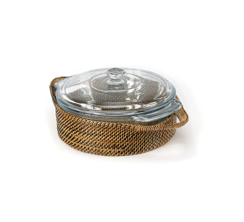 Woven Covered Casserole Holder