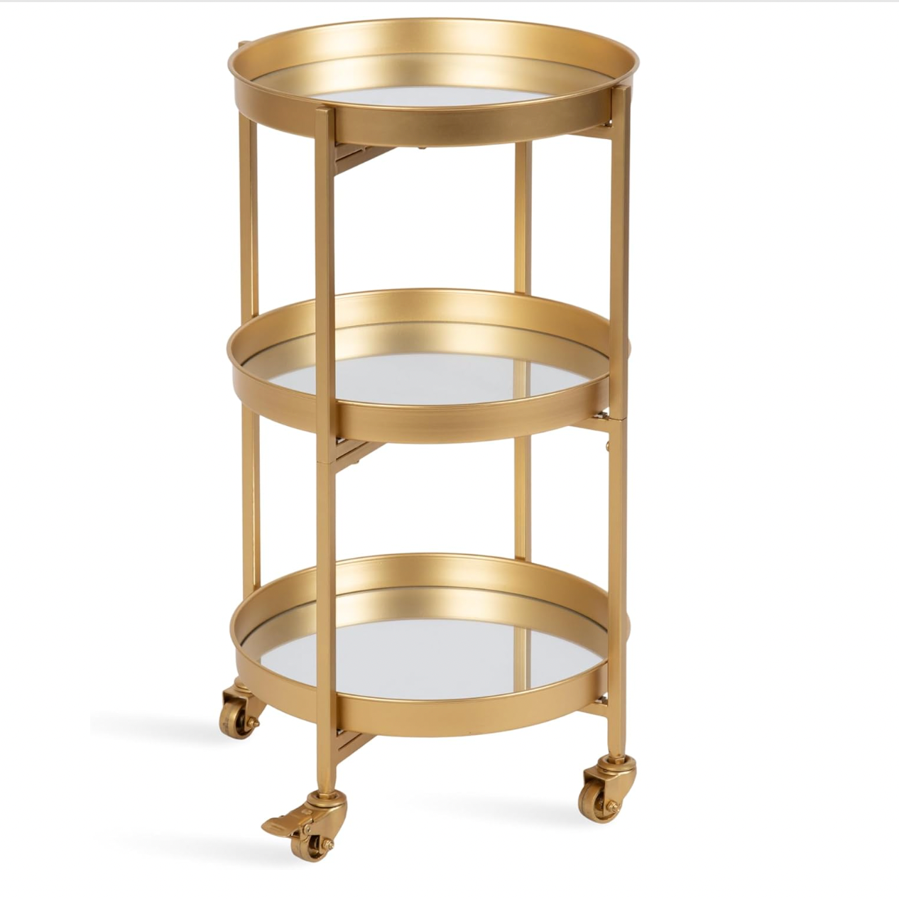 Gold Tier Bar Cart