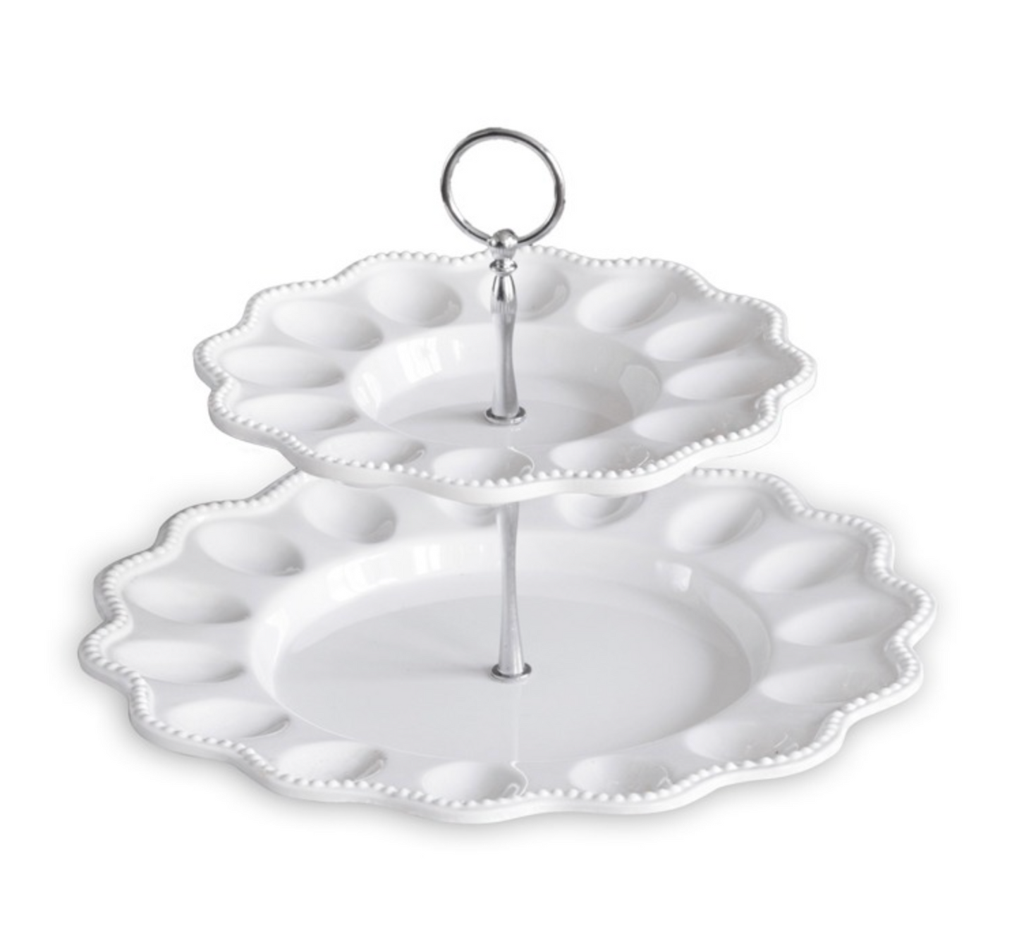 Vida Alegria Two Tiered Egg Server