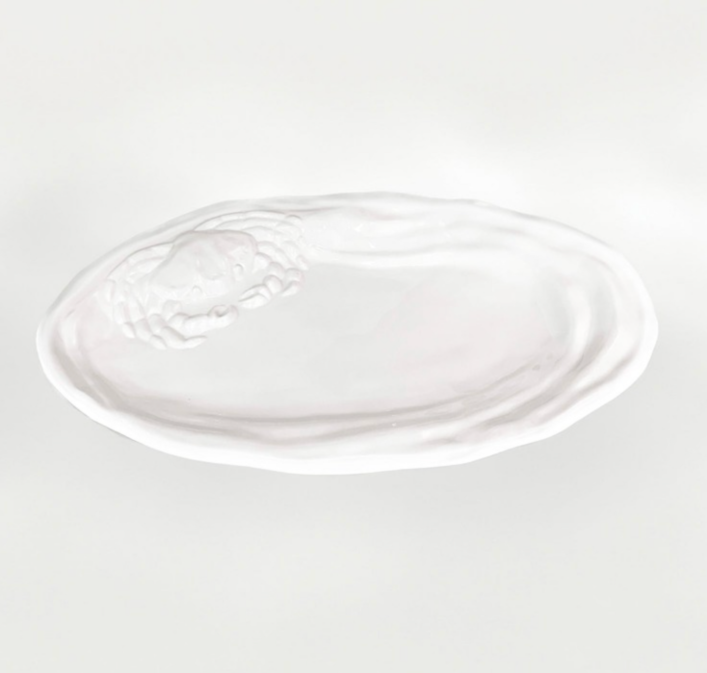 Vida Ocean Lg Oval Crab Platter