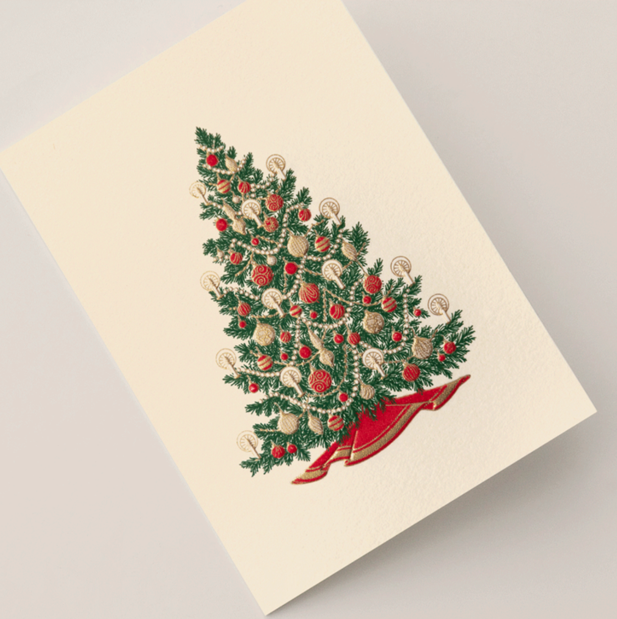Engraved Christmas Tree Gift Enclosure