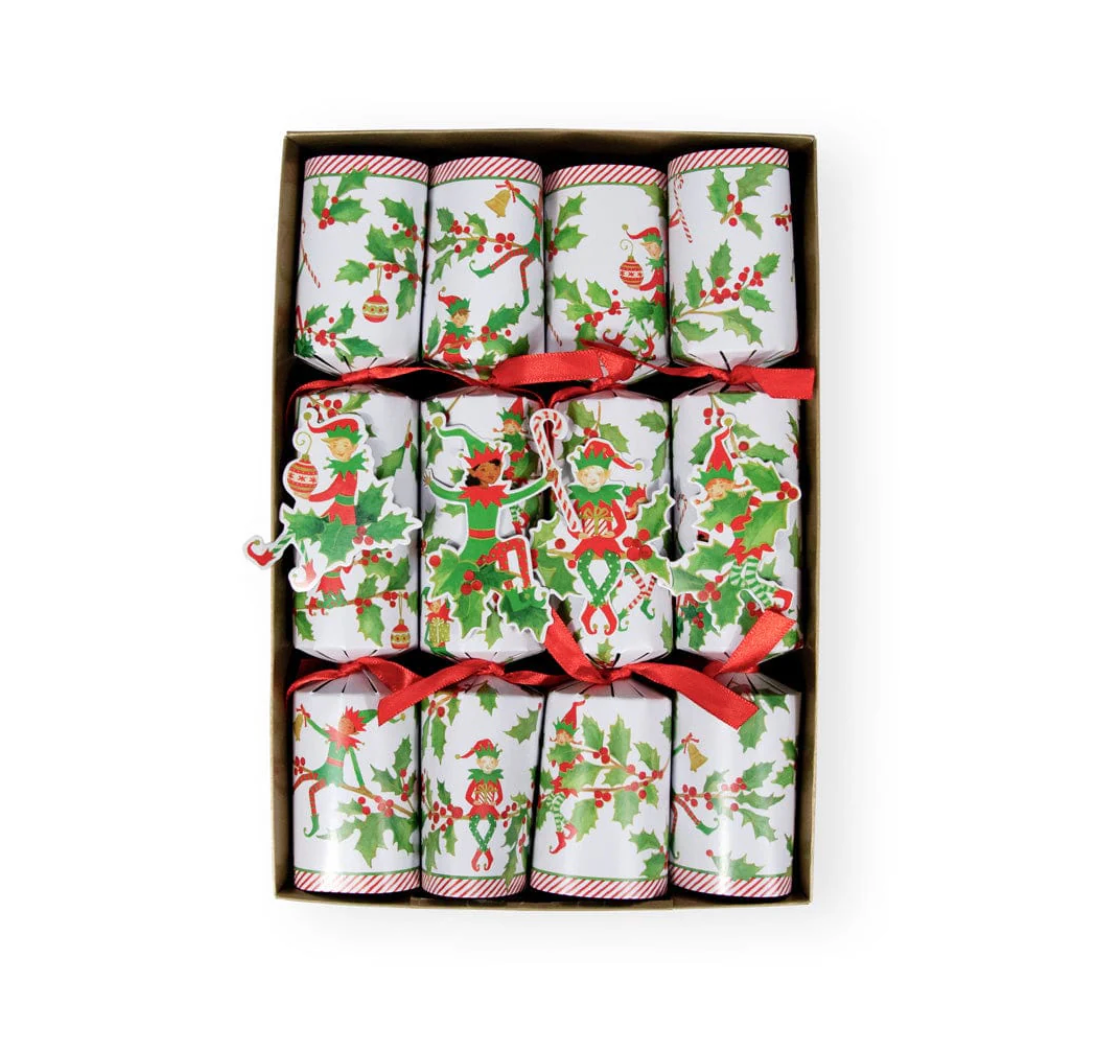 Jingle Elves Christmas Crackers