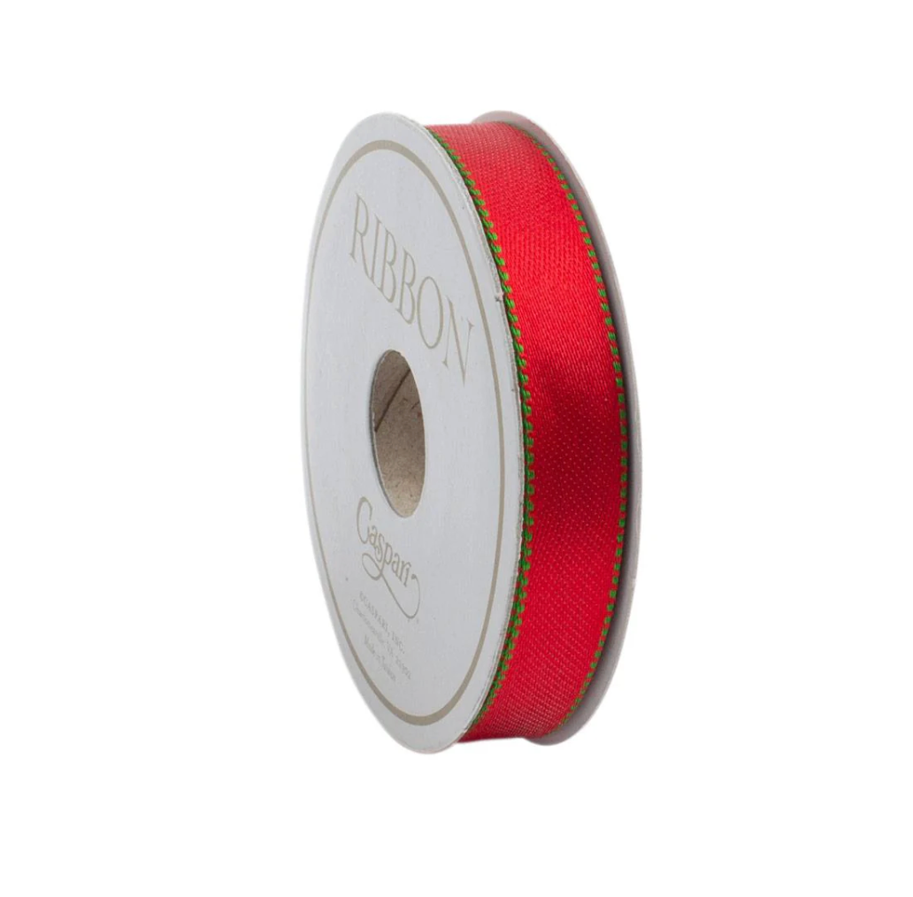 Green & Red Reversible Ribbon