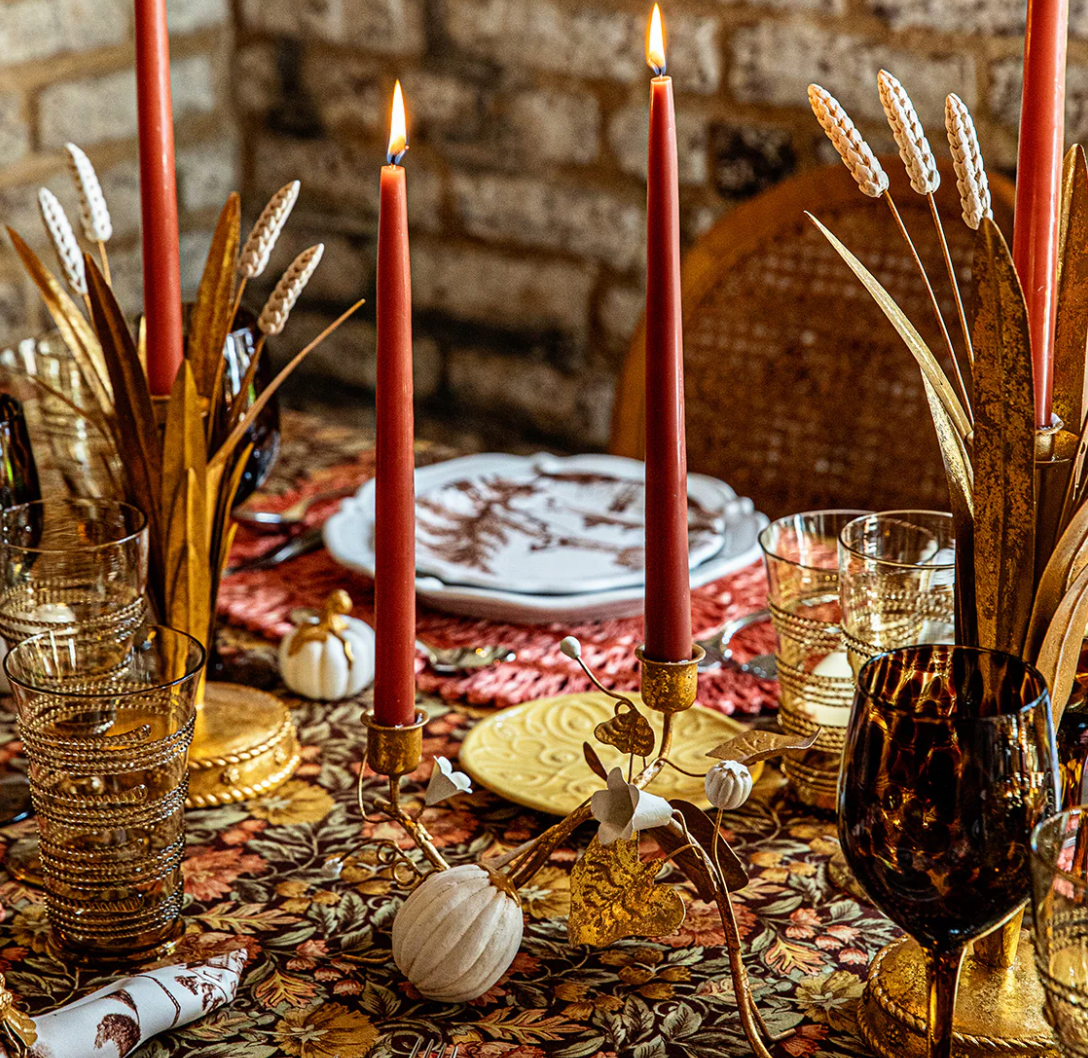 Forest Walk Pumpkin & Vine Candle Holder