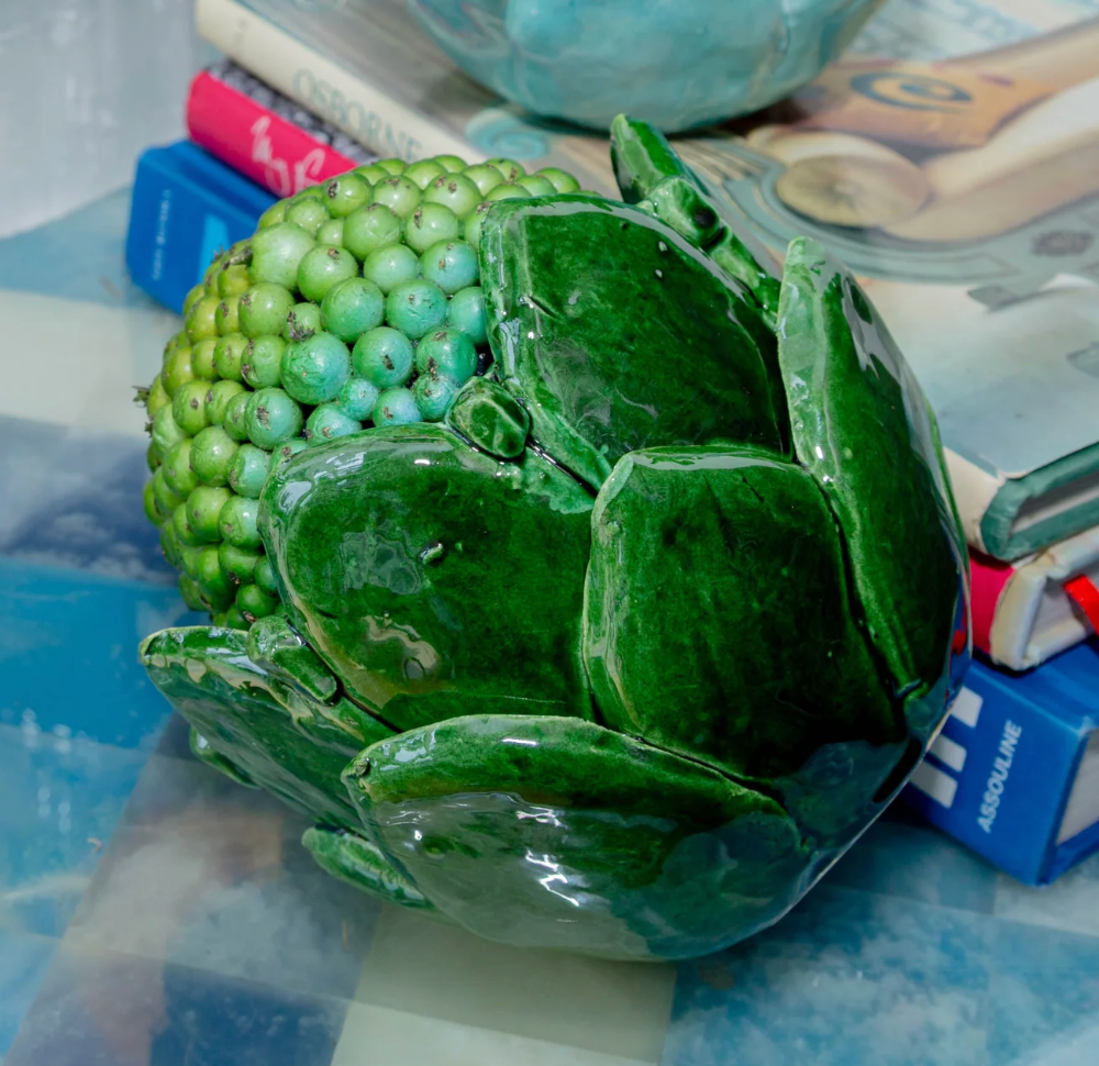 Green Artichoke Cachepot