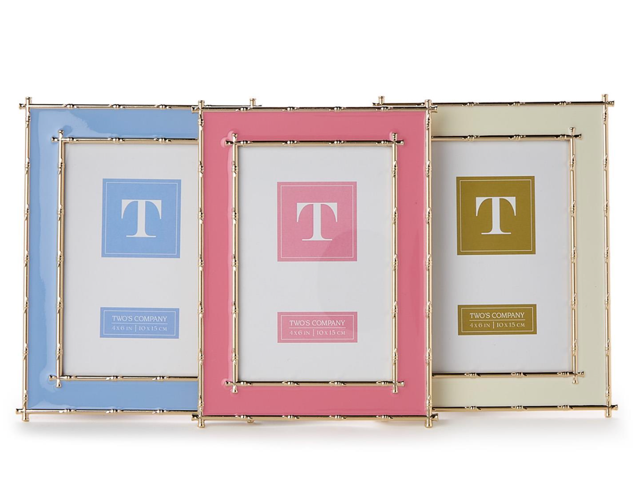 Bamboo Edge Metal Frame