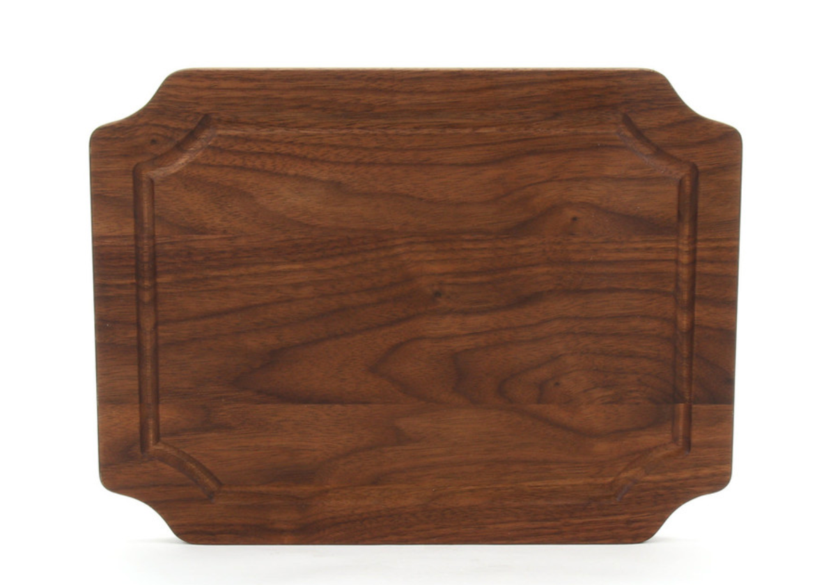 Walnut Scalloped Carving Board
