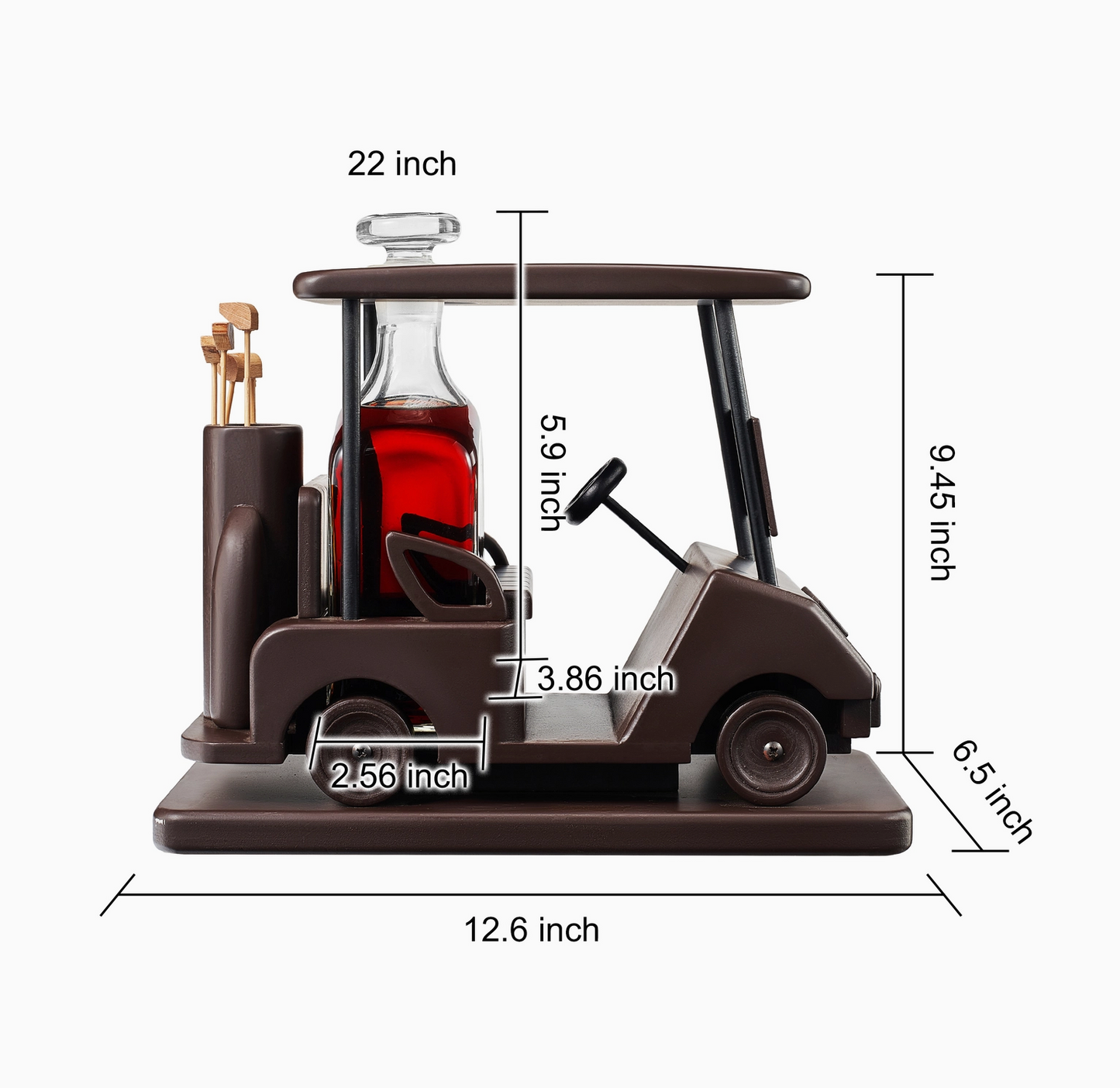 Golf Cart Decanter