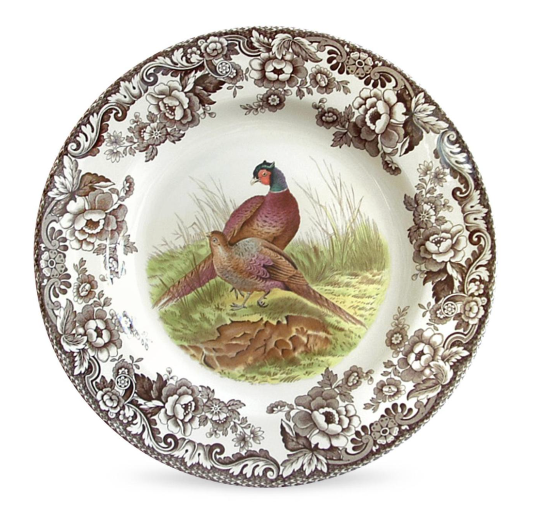 Woodland Dinner Plate - Birds