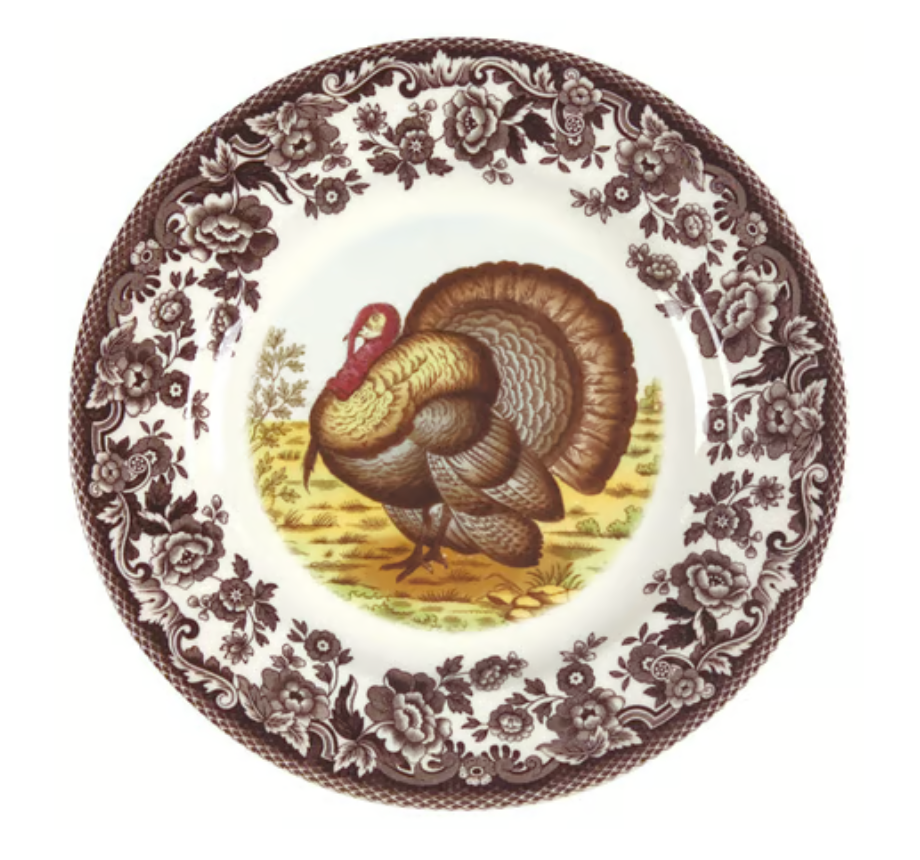 Woodland Salad Plate - Birds