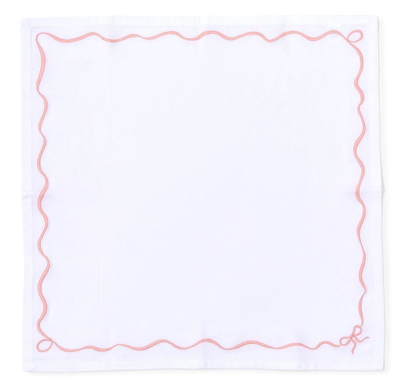 Pink Bow Dinner Napkins