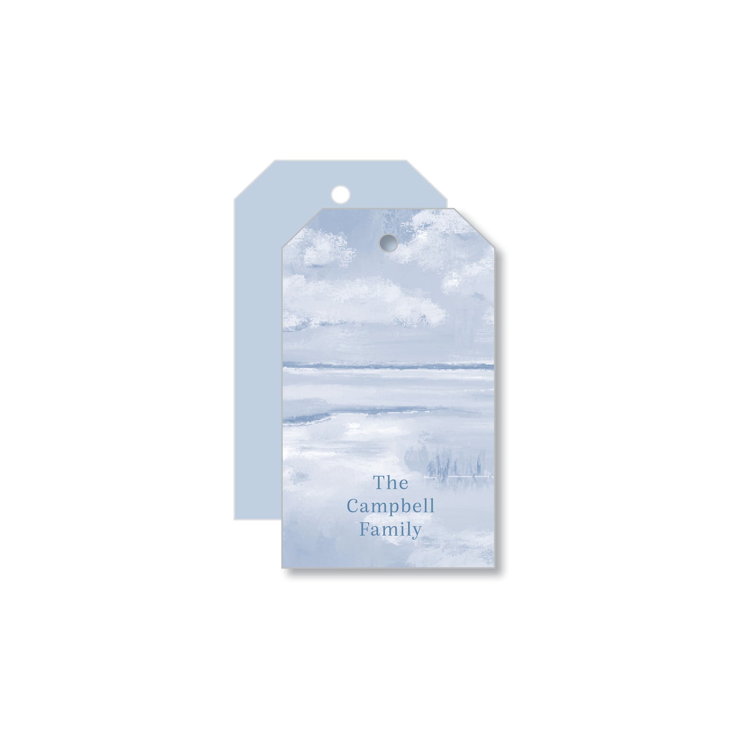 Serene Skies Gift Tag