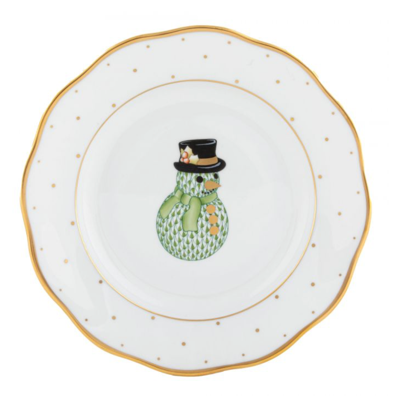 Christmas Dessert Plate