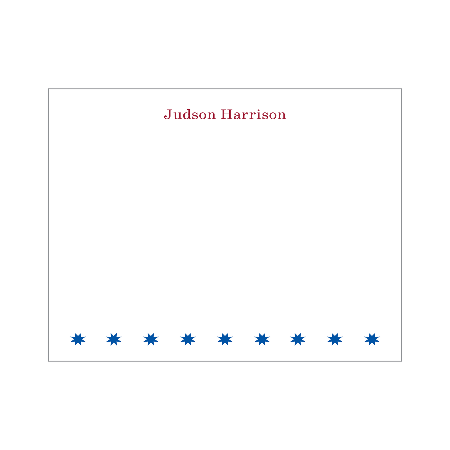 Stars Notecard