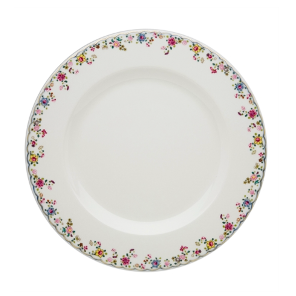 Tobacco Leaf Service Plate