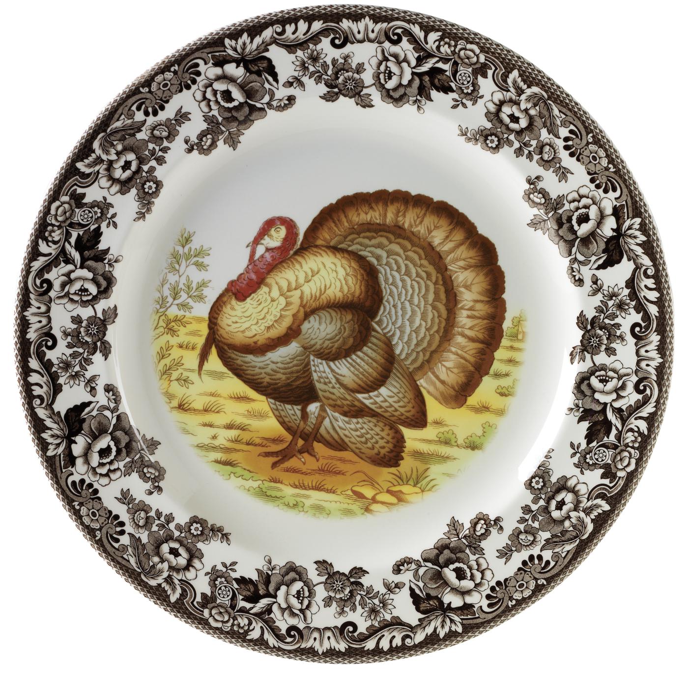 Woodland Dinner Plate - Birds