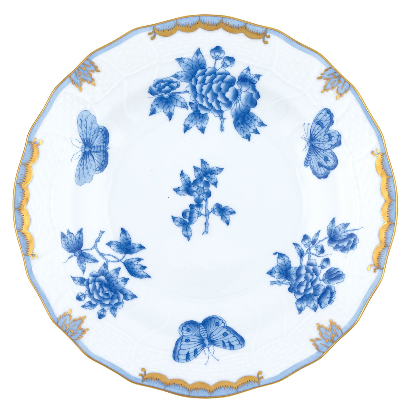 Fortuna Blue Dessert Plate