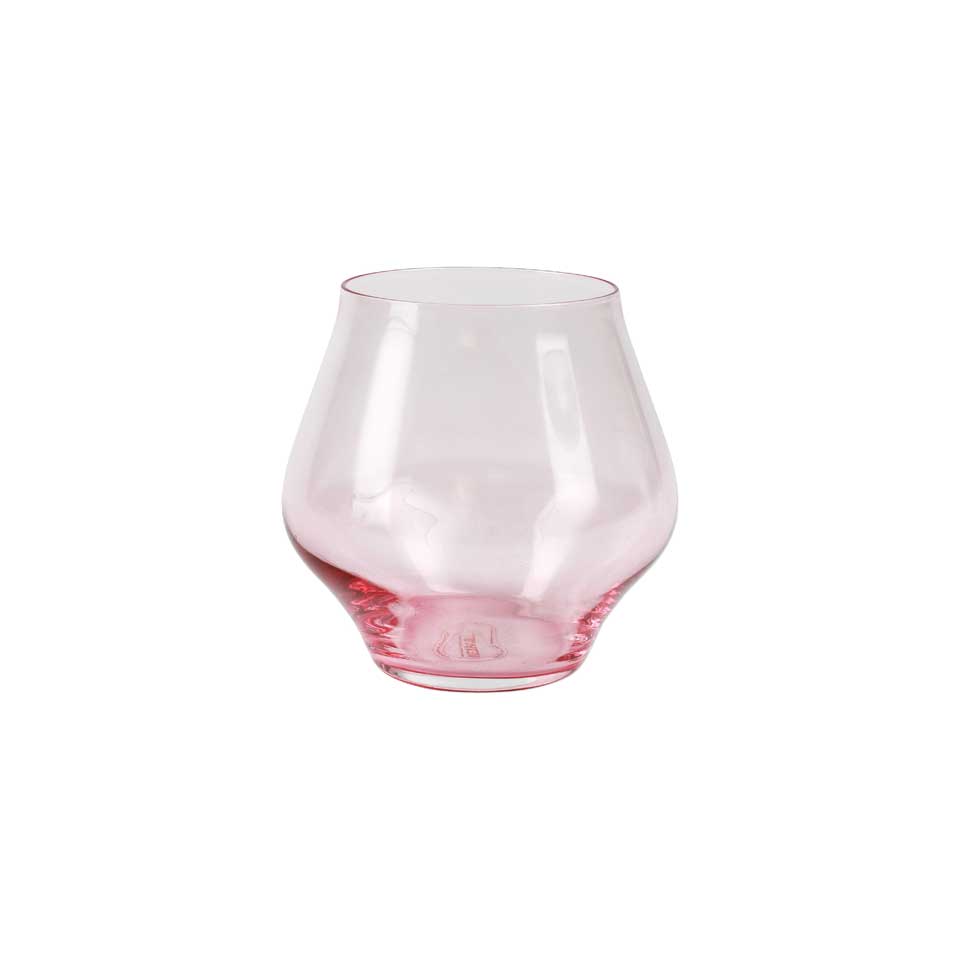 Contessa Stemless Wine Glass, Pair