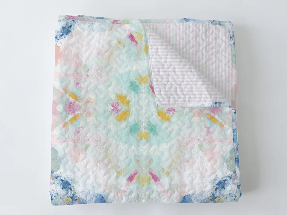 Kei Baby Blanket-White