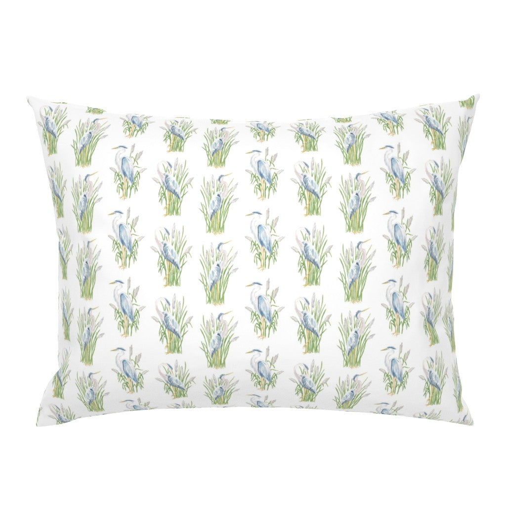 Heron Pillow Cover