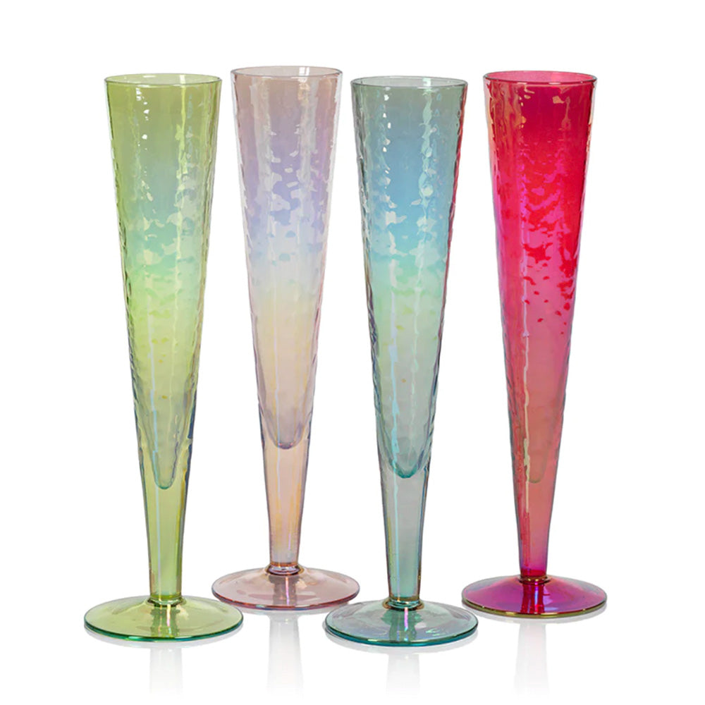 Luster Colored Flute Set