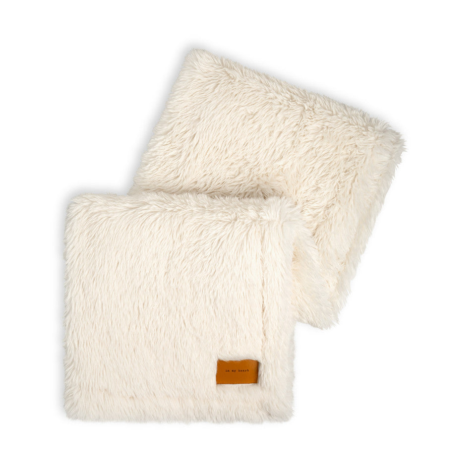 Guardian Angel Throw Blanket - Cream