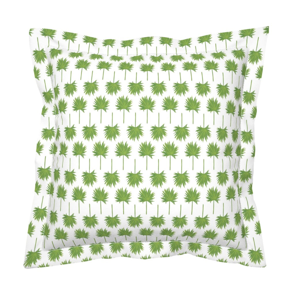 Fan Palms Outdoor Pillow Cover