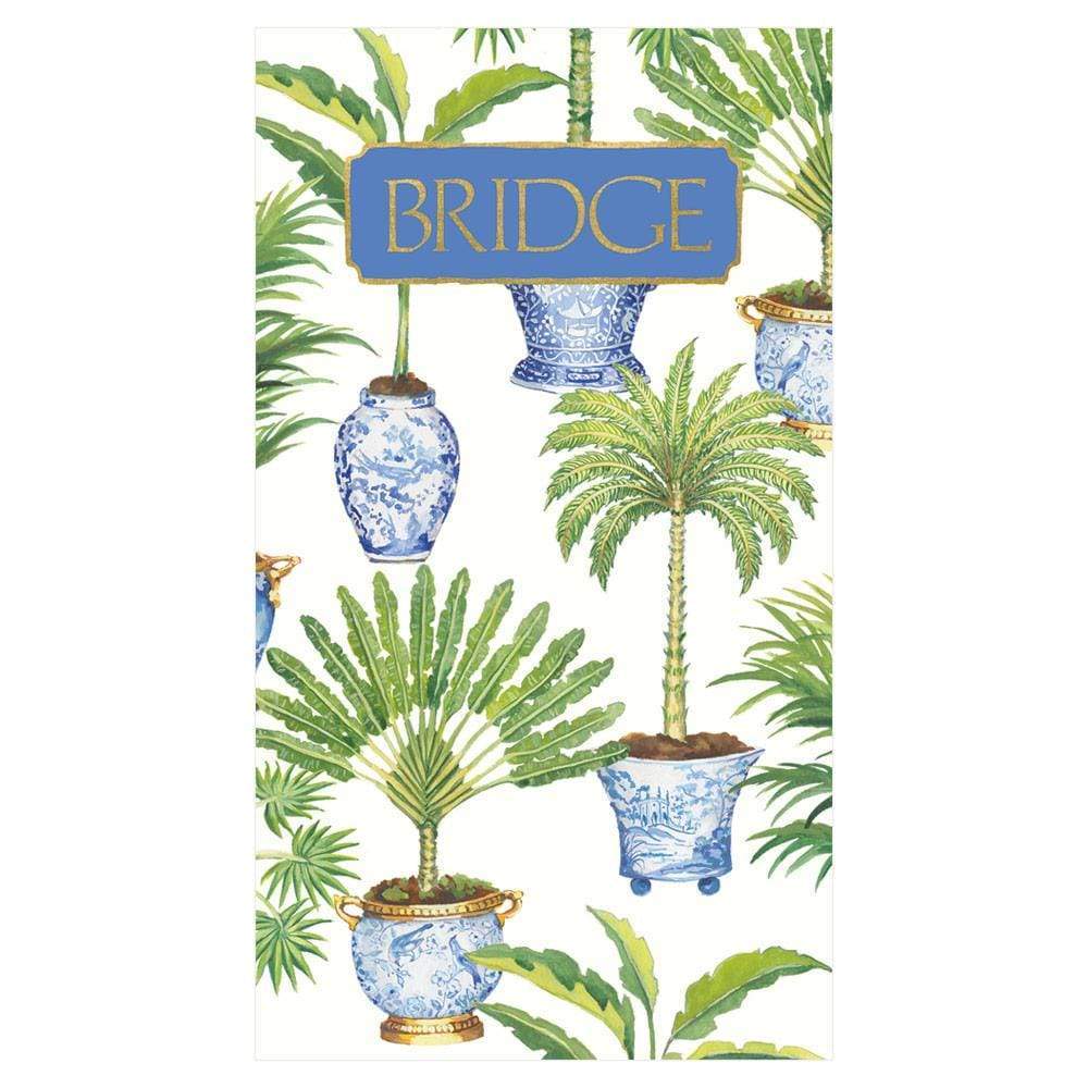 Bridge Score Pad - Potted Palms