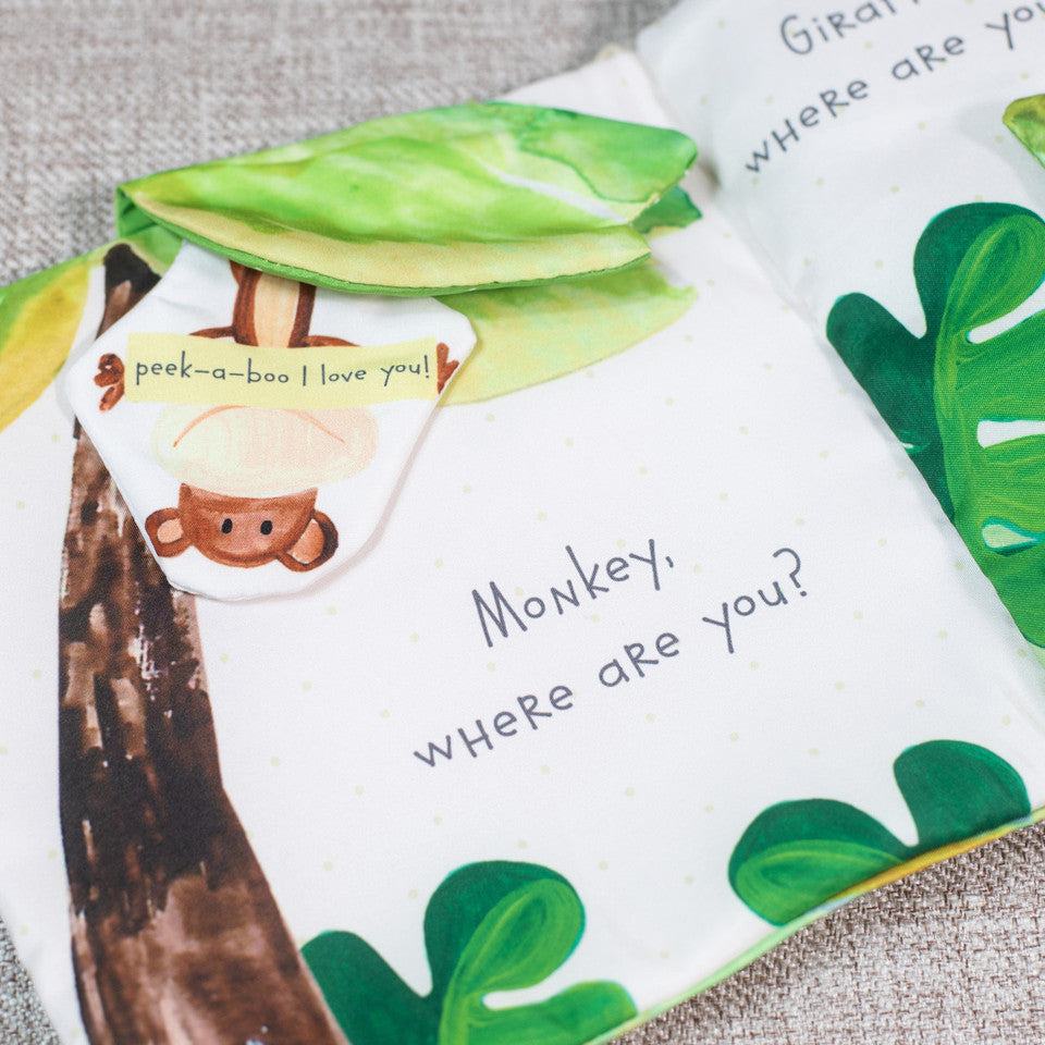 Peek-a-Boo Jungle Animals Book