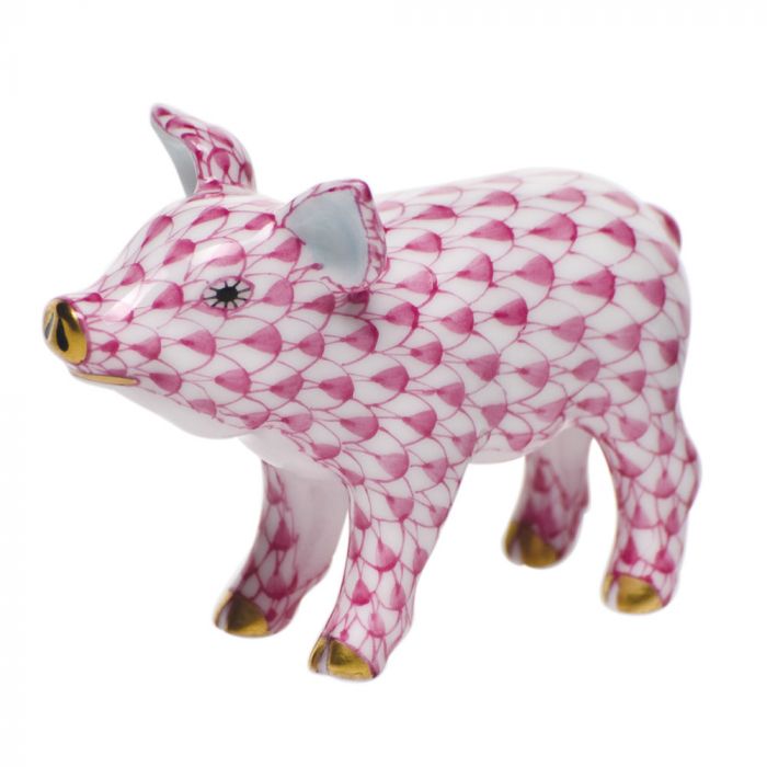 Little Pig Standing Figurine