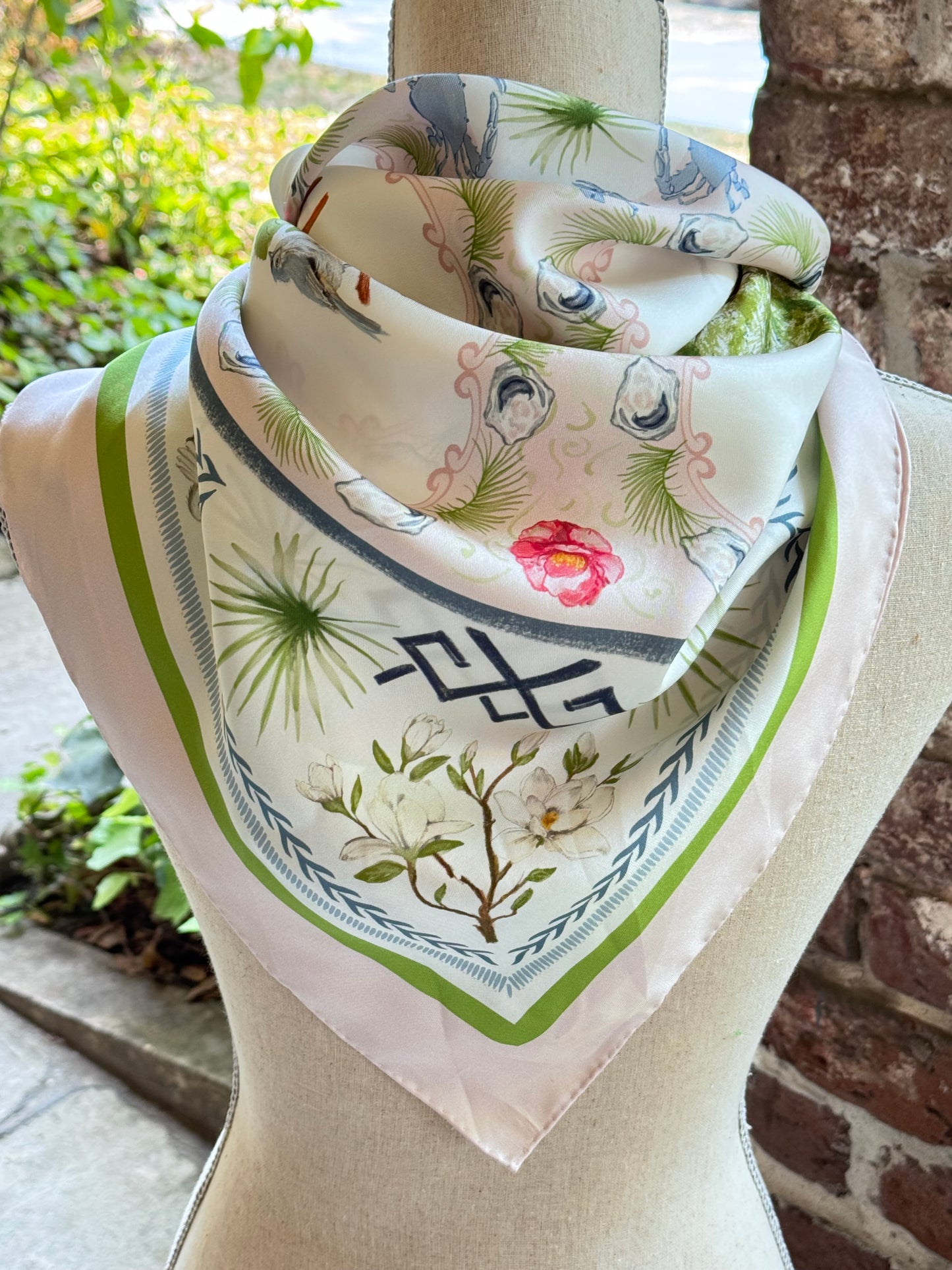 Lowcountry Medallion Scarf