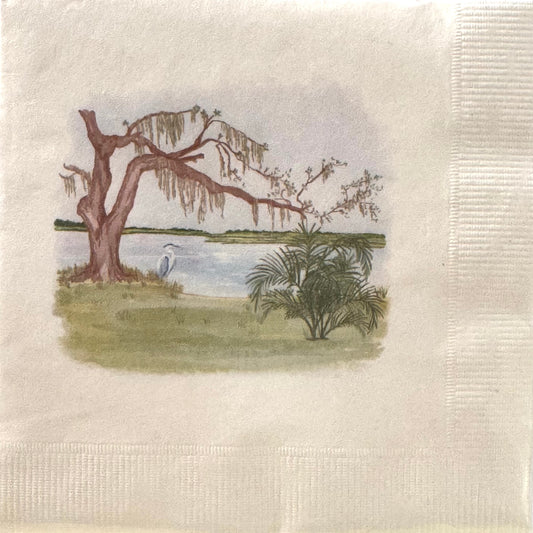 Marsh Cocktail Napkin