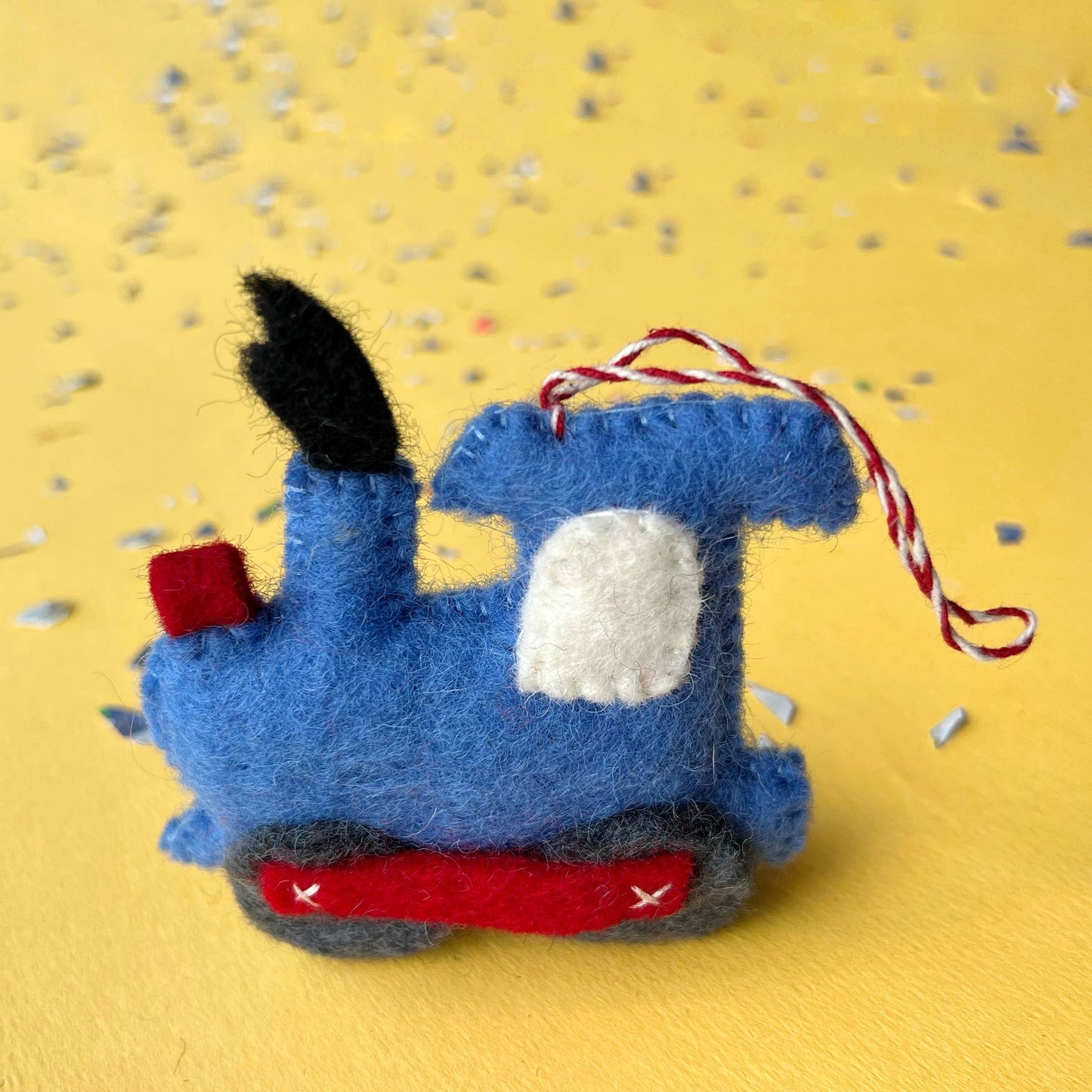 Vehicle Felt Wool Christmas Ornaments