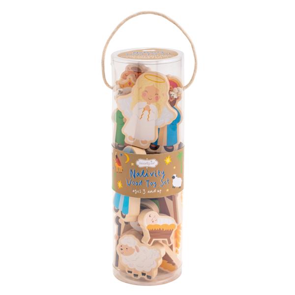 Nativity Wood Playset