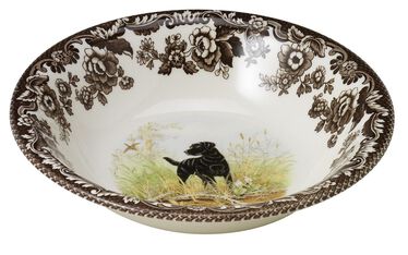 Woodland Ascot Cereal Bowl - Hunting Dogs