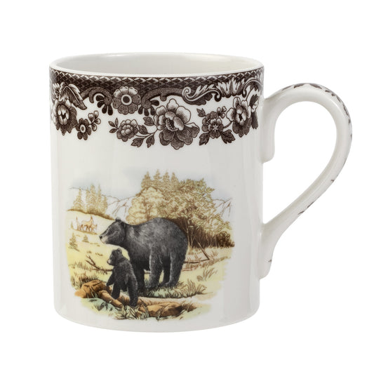 Woodland Black Bear 16 oz Mug