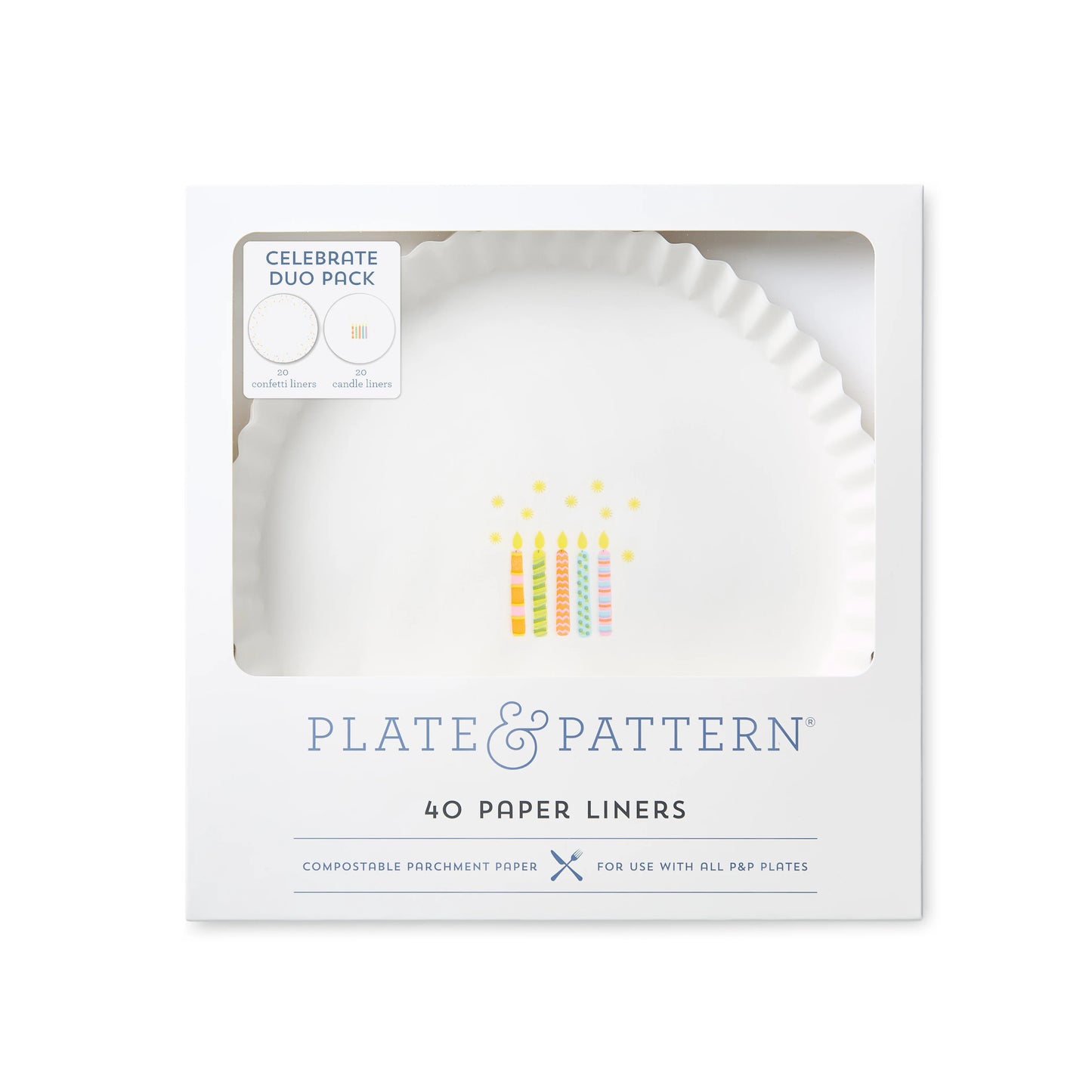 Confetti Plate Liner
