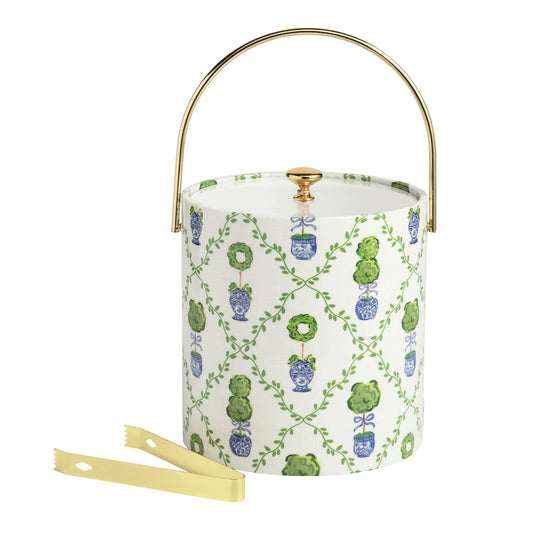 Boxwood Vinyl Ice Bucket