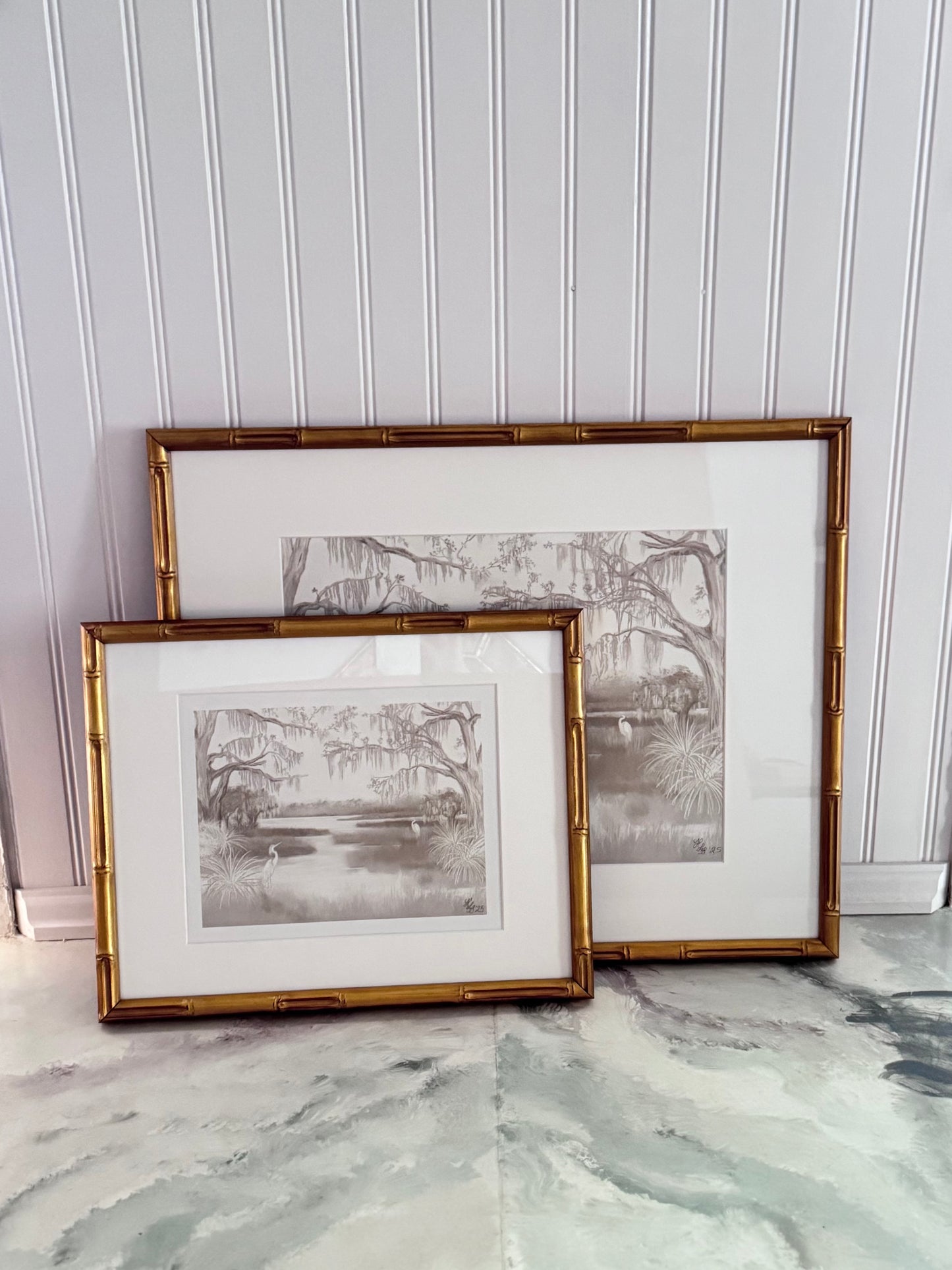 "Sepia Marsh” Giclee Print