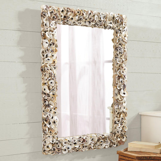 Oyster Rectangle Mirror