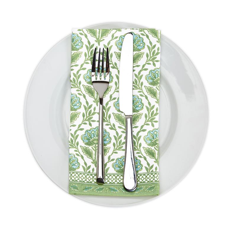 Countryside Green Floral Napkins