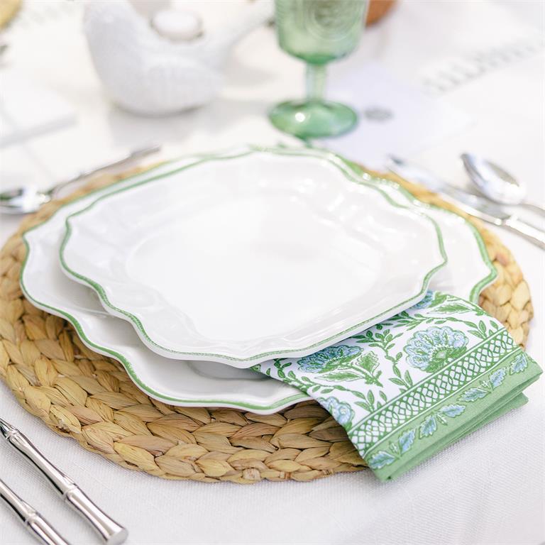 Countryside Green Floral Napkins