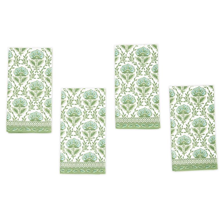 Countryside Green Floral Napkins