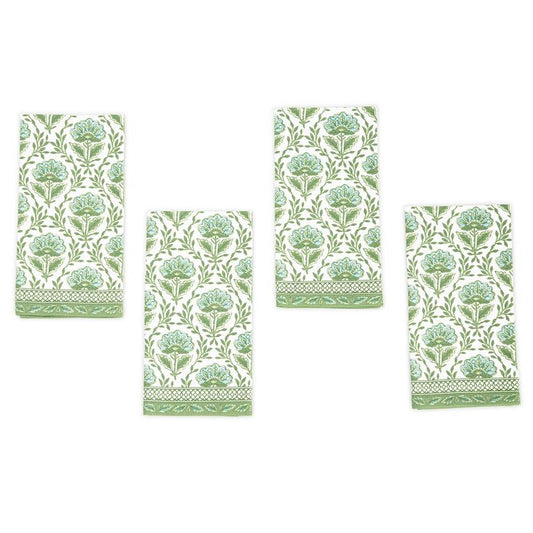 Countryside Green Floral Napkins