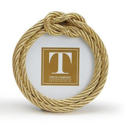 Golden Rope Picture Frames