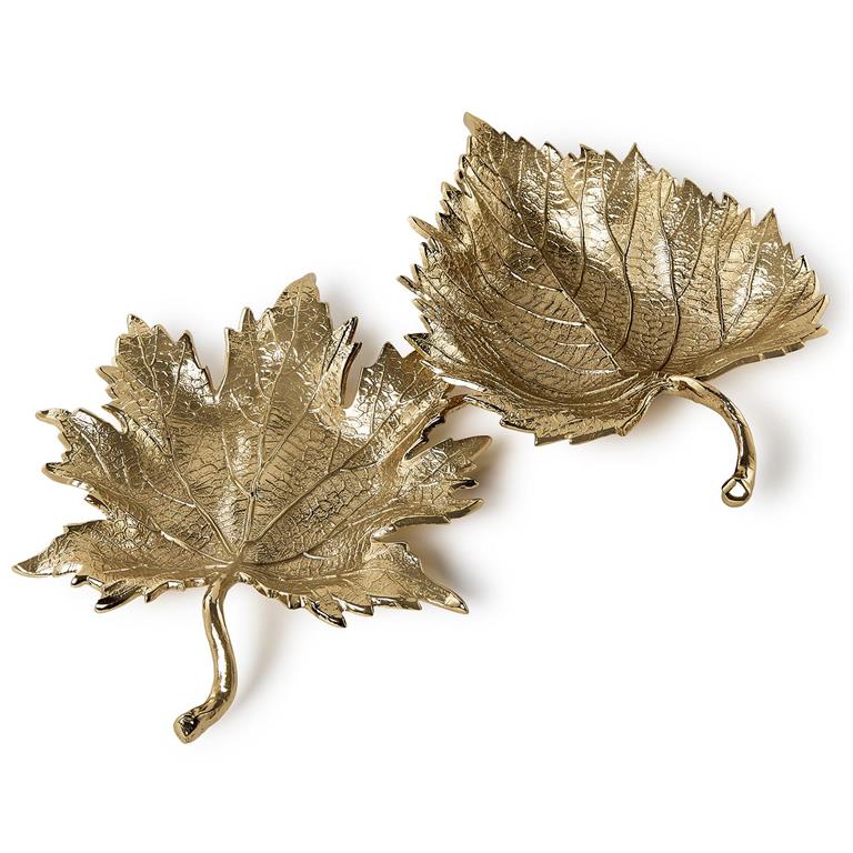 Golden Leaf Tray