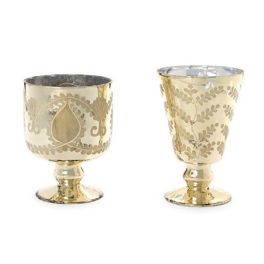 Mercury Glass Cachepot