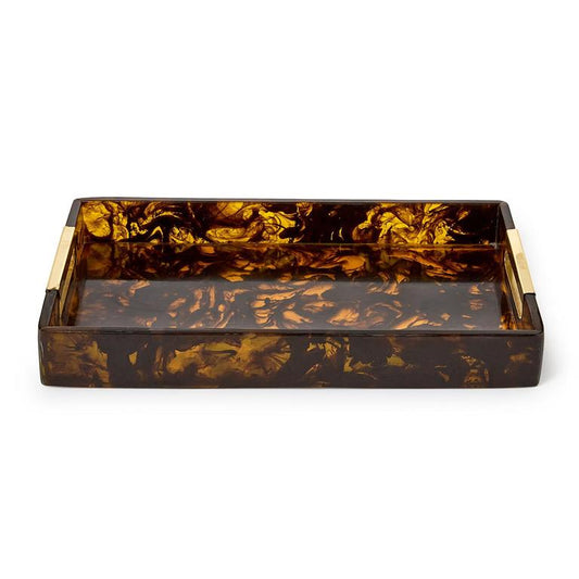 Tortoise Swirl Serving Tray